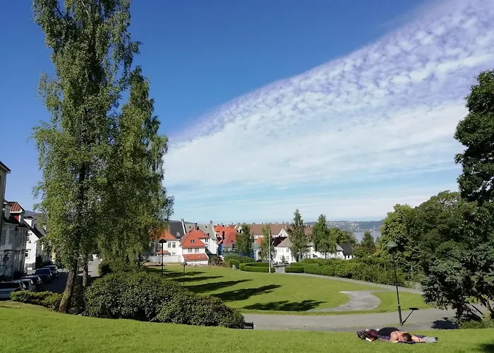 Modern And - With A Garden * Берген